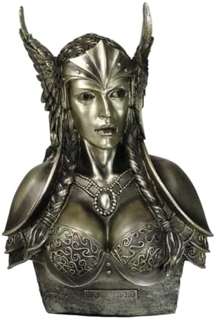 Ebros Norse Goddess Valkyrie Bust Statue 11 Inch Decorative Figurine
