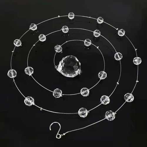 Crystal Beaded String Garland for Wedding and Home Decor
