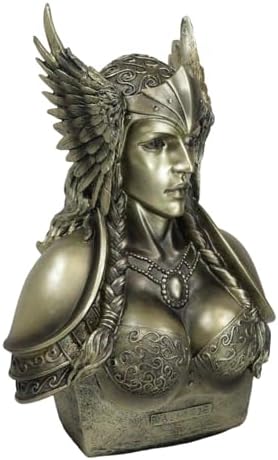 Ebros Norse Goddess Valkyrie Bust Statue 11 Inch Decorative Figurine