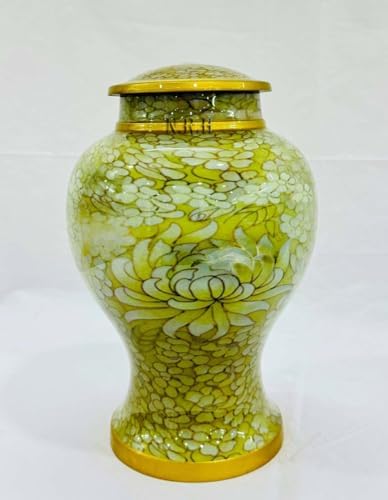 Lotus Flower Urns for Human and Pet Ashes Aluminum Cremation Urns