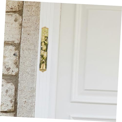 PRETYZOOM Hanukkah Door Decor Mezuzah Decoration Blessing Scripture Cover