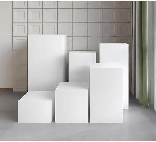 Square Pedestal Display Stand for Events 40x40x100 cm