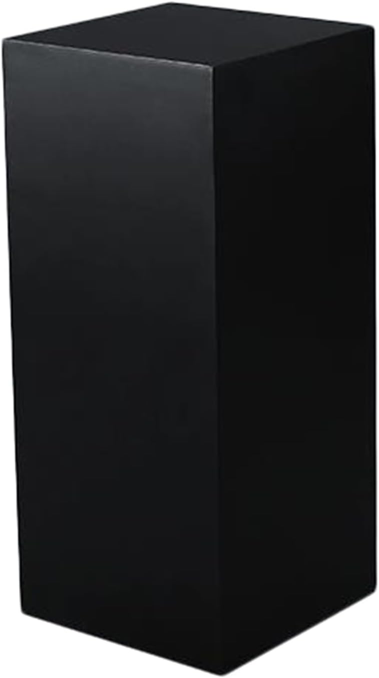 Rectangular Display Stand for Mannequin Collectibles Black 40x110cm