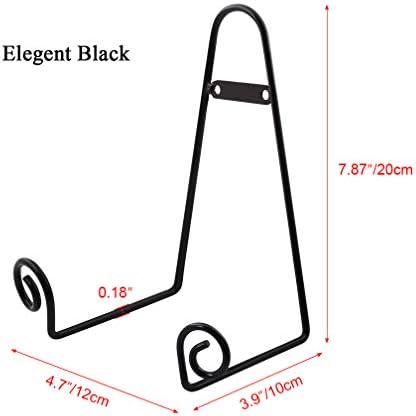 Mocoum 4 Pack Wall Mount Display Stands for Plates and Artwork