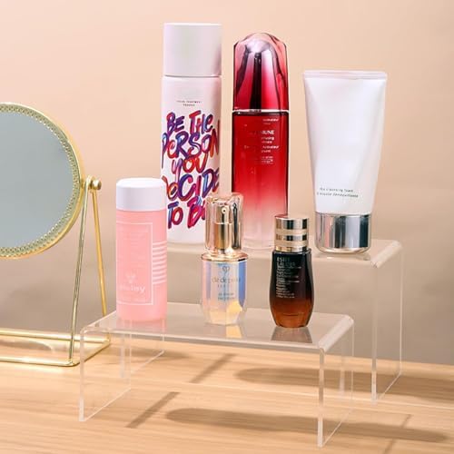 5Pcs Acrylic Risers Display Stands for Showcasing Items