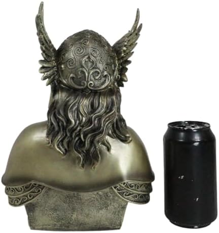 Ebros Norse Goddess Valkyrie Bust Statue 11 Inch Decorative Figurine