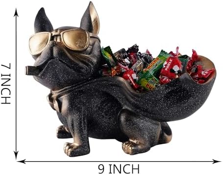 Cool Dog Sculpture Resin Showpiece for Home Decor