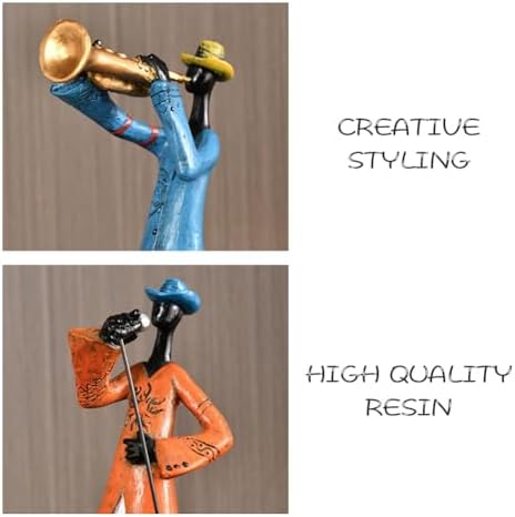 Vintage Jazz Band Decorative Sculpture Set