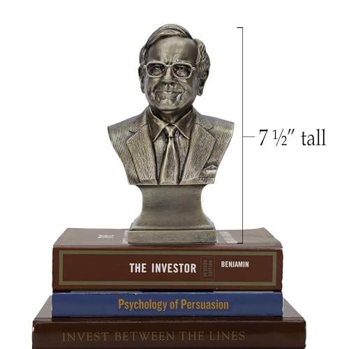 IconiCraft Warren Buffett Berkshire Hathaway Bust Statue