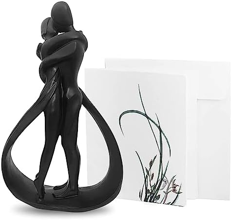 Resin Couple Sculptures Romantic Home Decor Gift