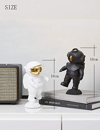 HAUCOZE Astronaut Sculpture 75 Inch Decor Statue