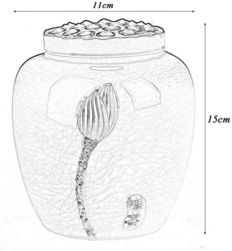 Ceramic Cremation Urn for Human Ashes Pet Urns Sealed 11Cm Size