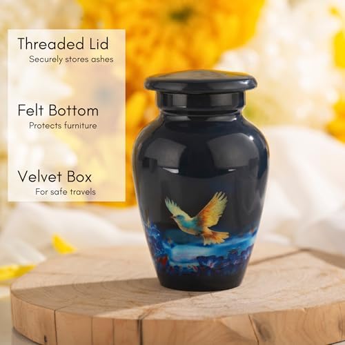 Small Keepsake Cremation Urns for Ashes - Mini Memorial Urn