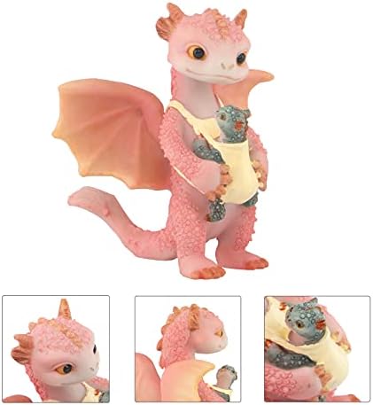 Mini Dragon Figurine Resin Home Decor