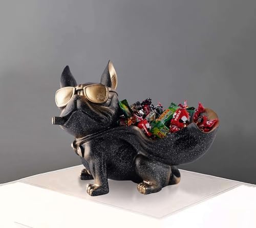 Cool Dog Sculpture Resin Showpiece for Home Decor