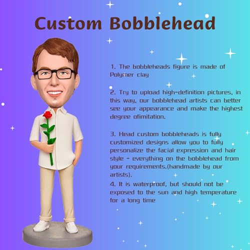 Custom Bobblehead Figurine for Couples Anniversary Gift
