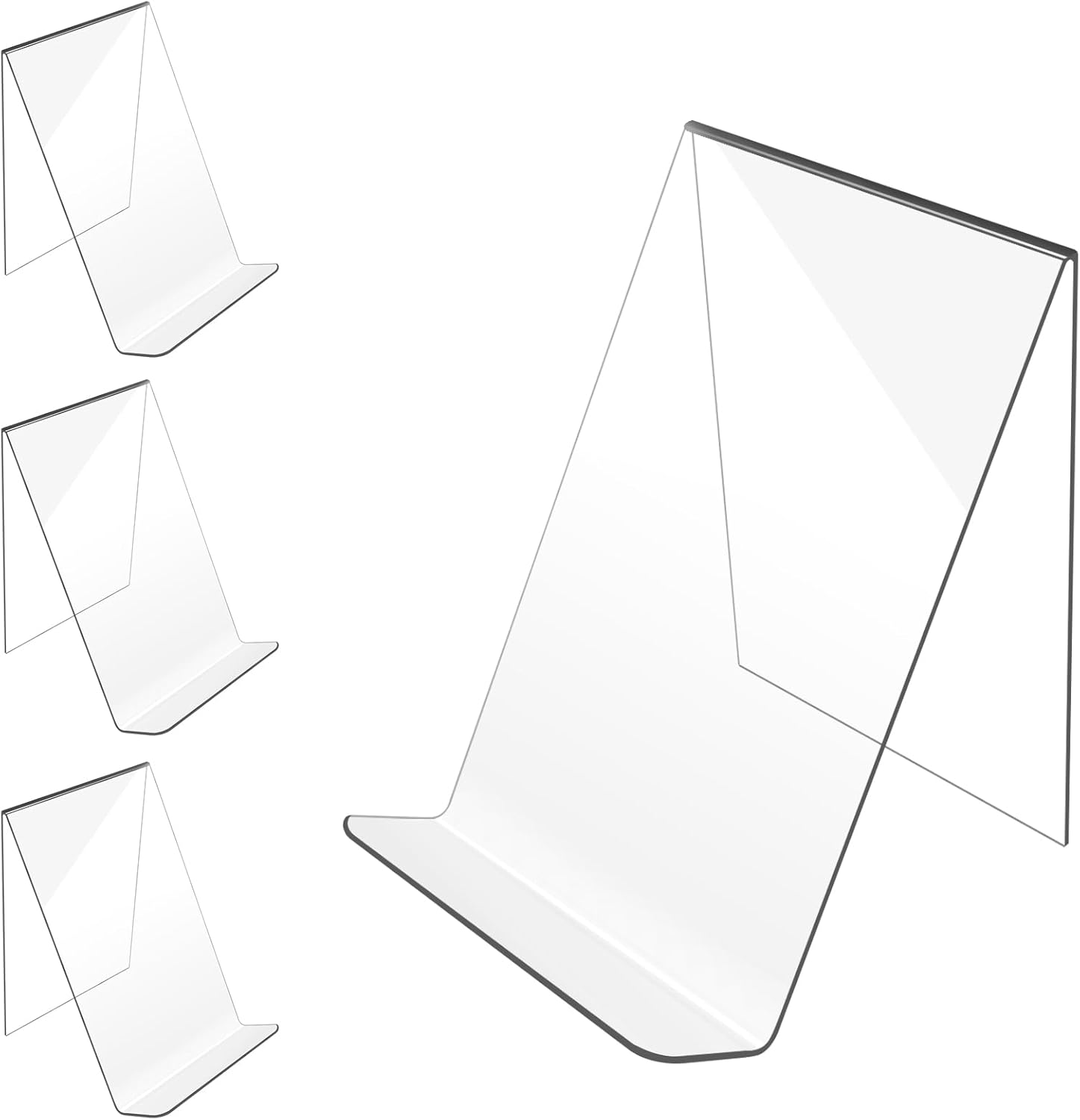 Trophable Acrylic Book Stand for Displaying Notebooks and Artworks