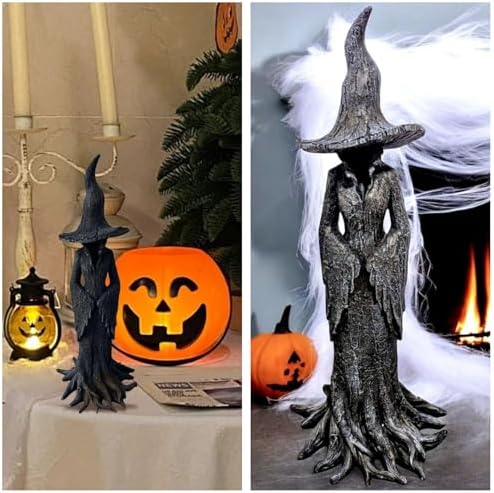 EGH Halloween Witch Statue 197 Inch Decor
