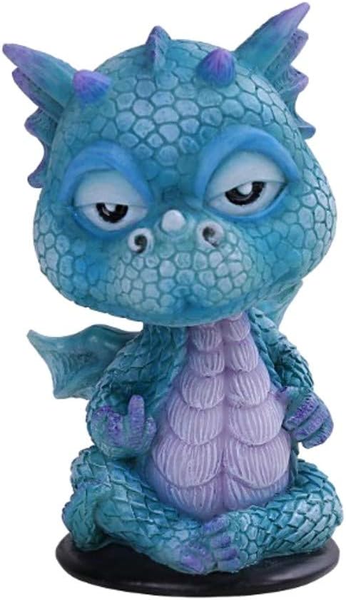 Pacific Giftware PT Seated Dragon Bobble Head Statue