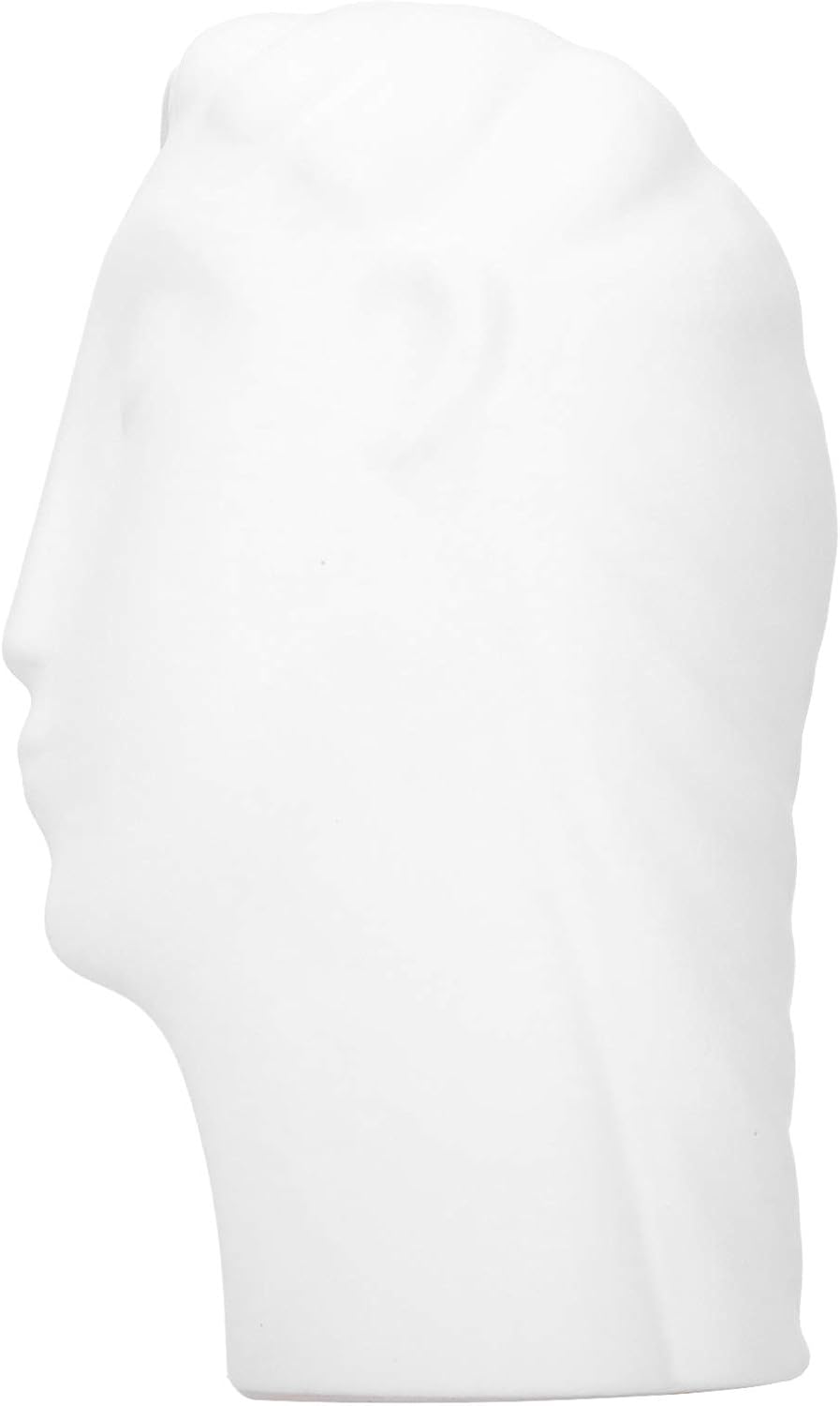 Women Head Sculpture Ceramic Art for Home Office Decoration