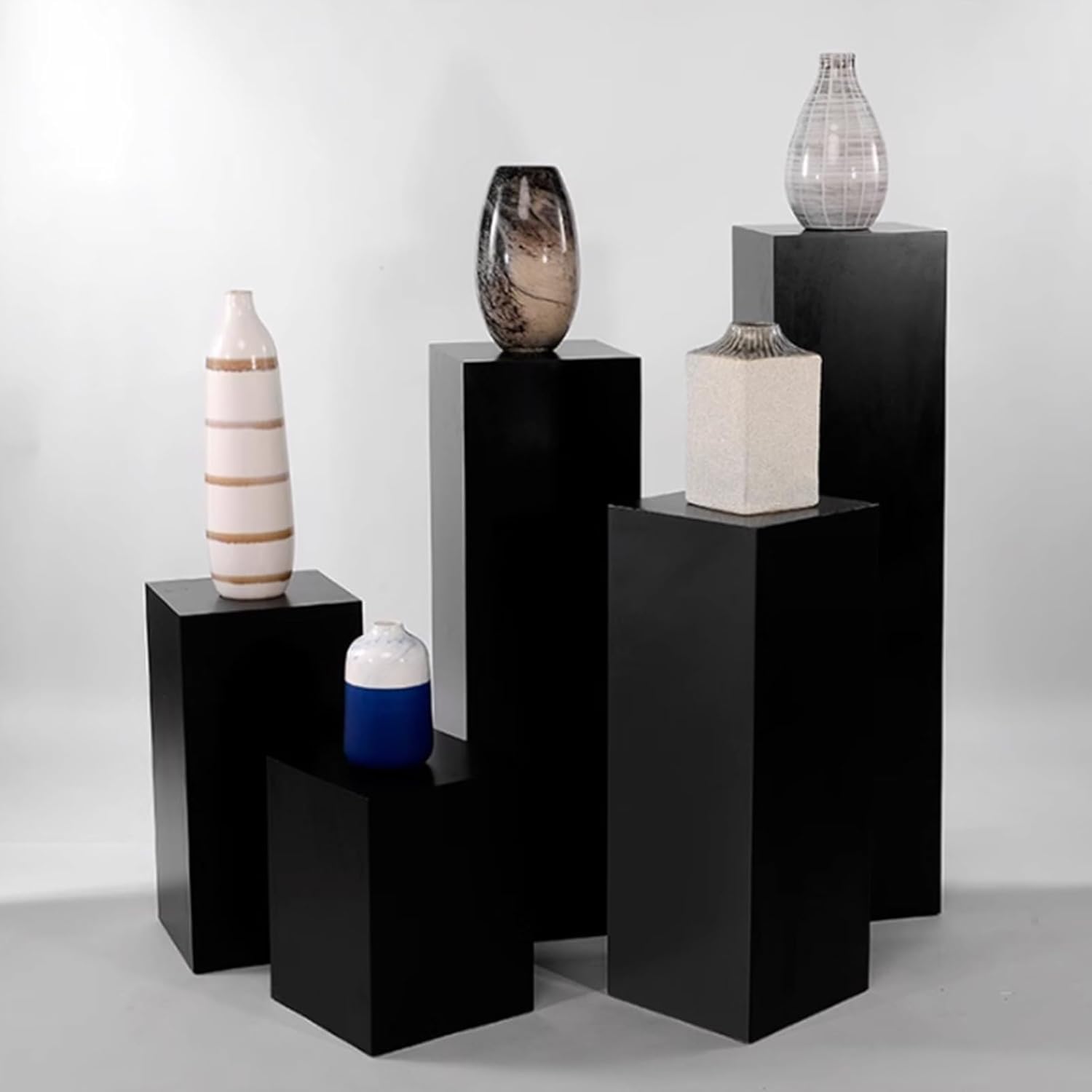 Square Wedding Dessert Table Cube Pillar Display Stand 315 Inch Tall