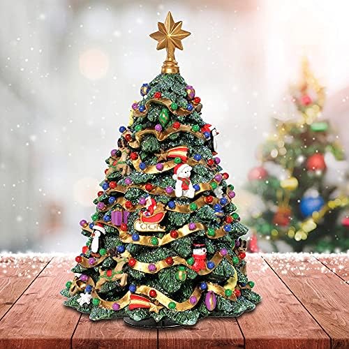 San Francisco Music Box Company Jingle Bell Rotating Christmas Tree Figurine