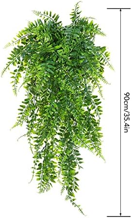 2Pcs Artificial Eucalyptus Teardrop Wreath Greenery Swag 35 Inch Hanging Garland