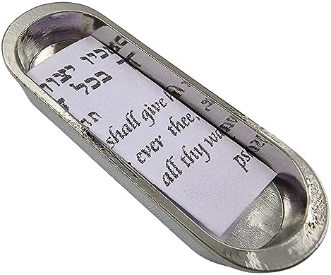 Talisman4u Protection Mezuzah with Hamsa Hoshen and Star of David