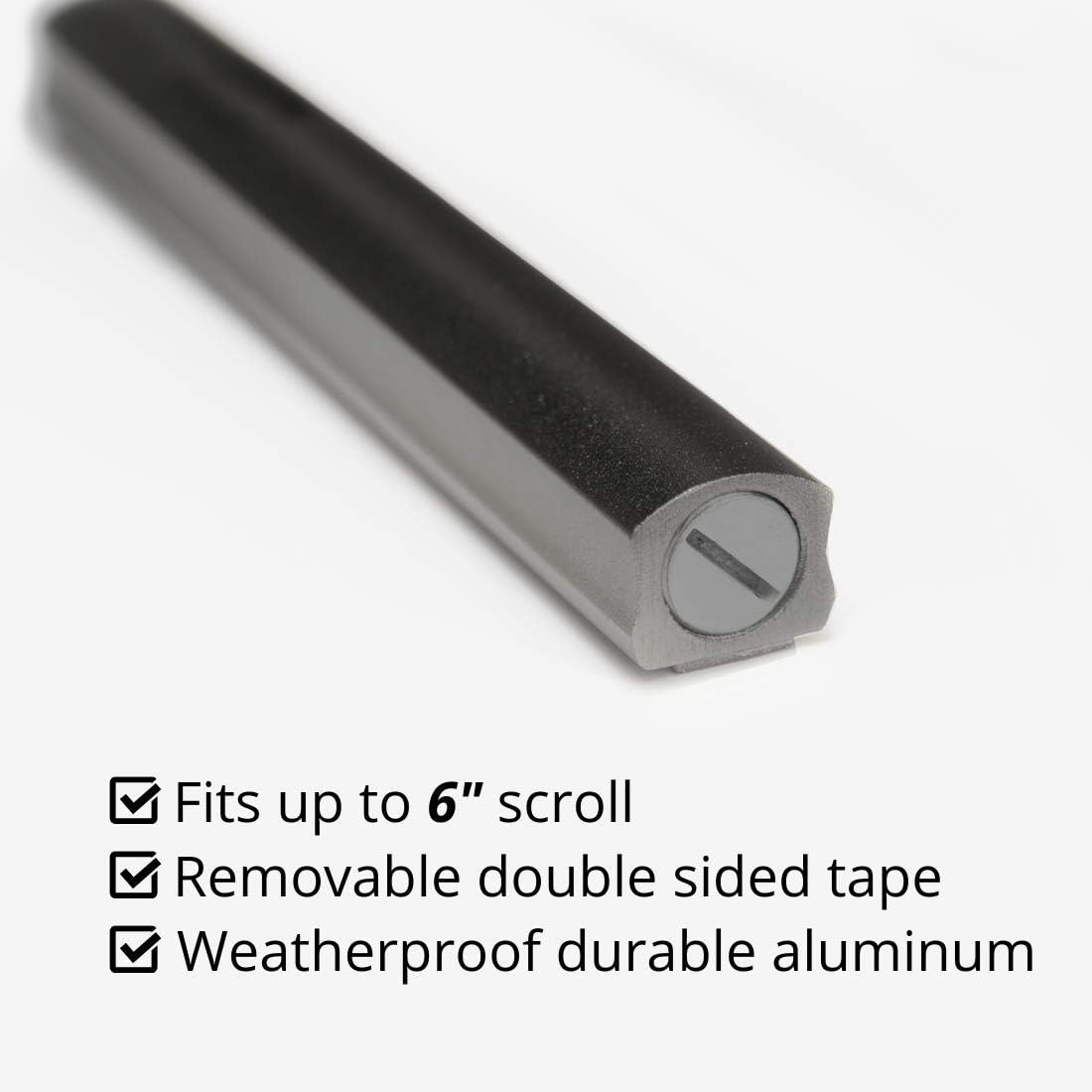 AS Mezuzot Aluminum Waterproof Case Peel Stick Easy Install