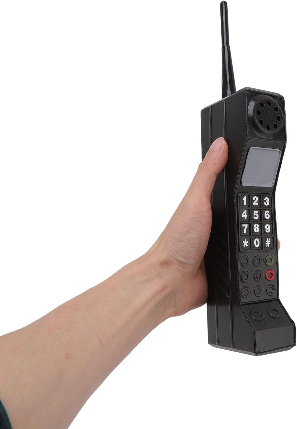 Retro Mobile Phone Prop for Halloween Decor Black