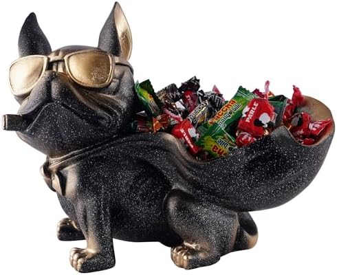 Cool Dog Sculpture Resin Showpiece for Home Decor