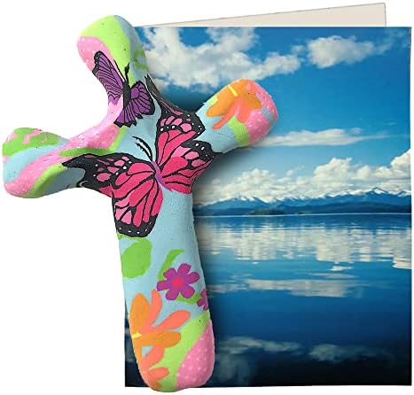 Calypso Studios 55 Inch Butterfly Garden Comfort Cross