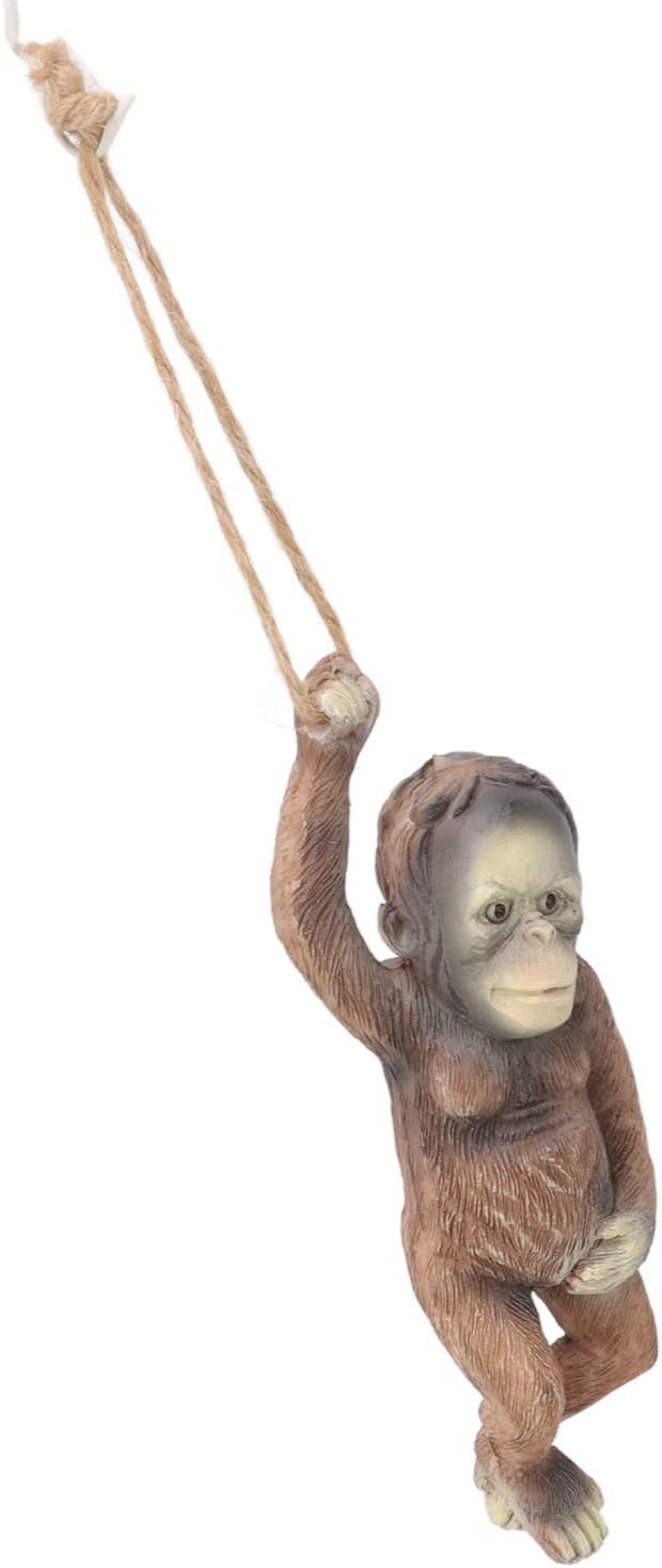 Garden Monkey Statue Exquisite Carving Resin