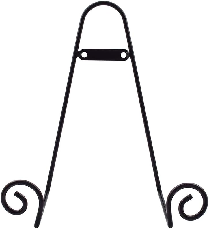 Mocoum 4 Pack Wall Mount Display Stands for Plates and Artwork