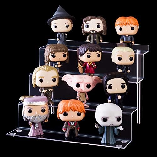 LileZbox Acrylic Display Stand for Pops Figures 4-Step