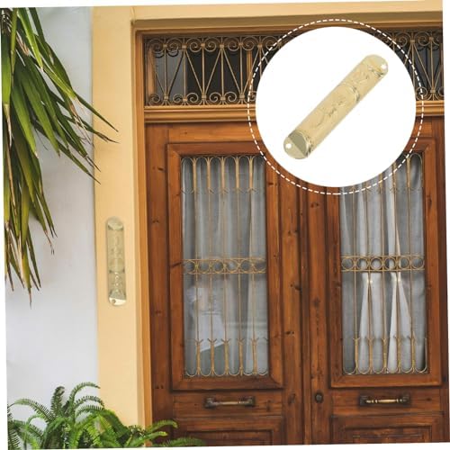 STOBAZA Metal Mezuzah Scroll Doorframe Decor