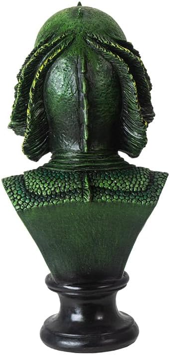 Green Gill-Man Swamp Monster Figurine Decorative Bust
