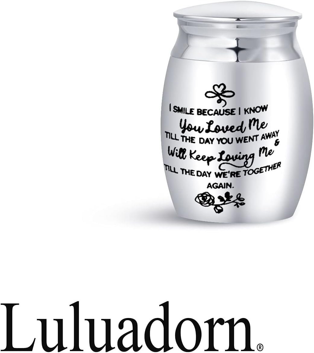 Keep Loving Mini Cremation Urn for Human Ashes Family Friends
