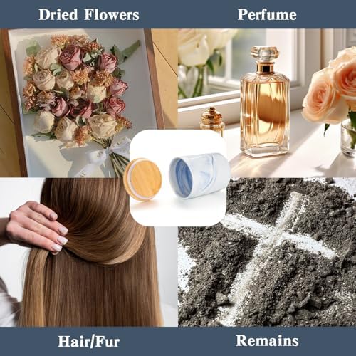 SOITIS Ceramic Urn for Human Ashes 413 Inch Memorial Keepsake