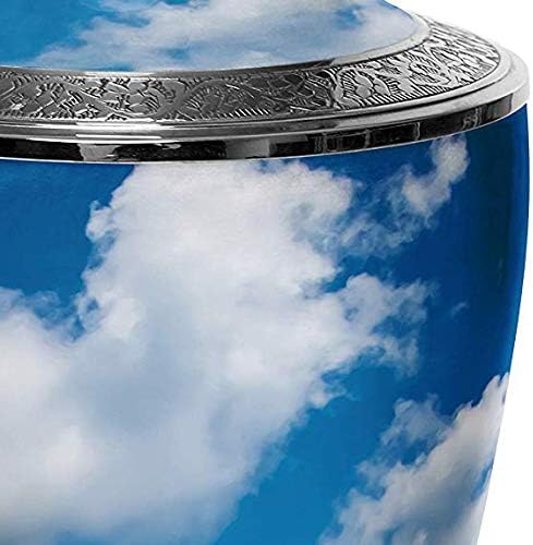 Prime Preferred Choice Heavenly Clouds Decorative Urns for Human Ashes