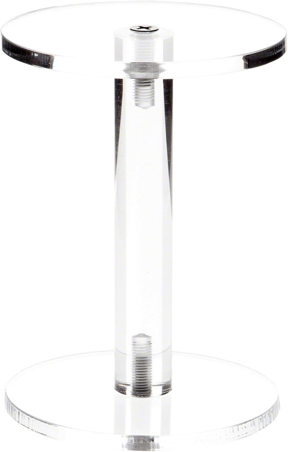 Plymor Clear Acrylic Round Riser Display Stand