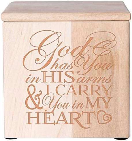 LifeSong Milestones Cremation Urn - Maple Small Keepsake Box