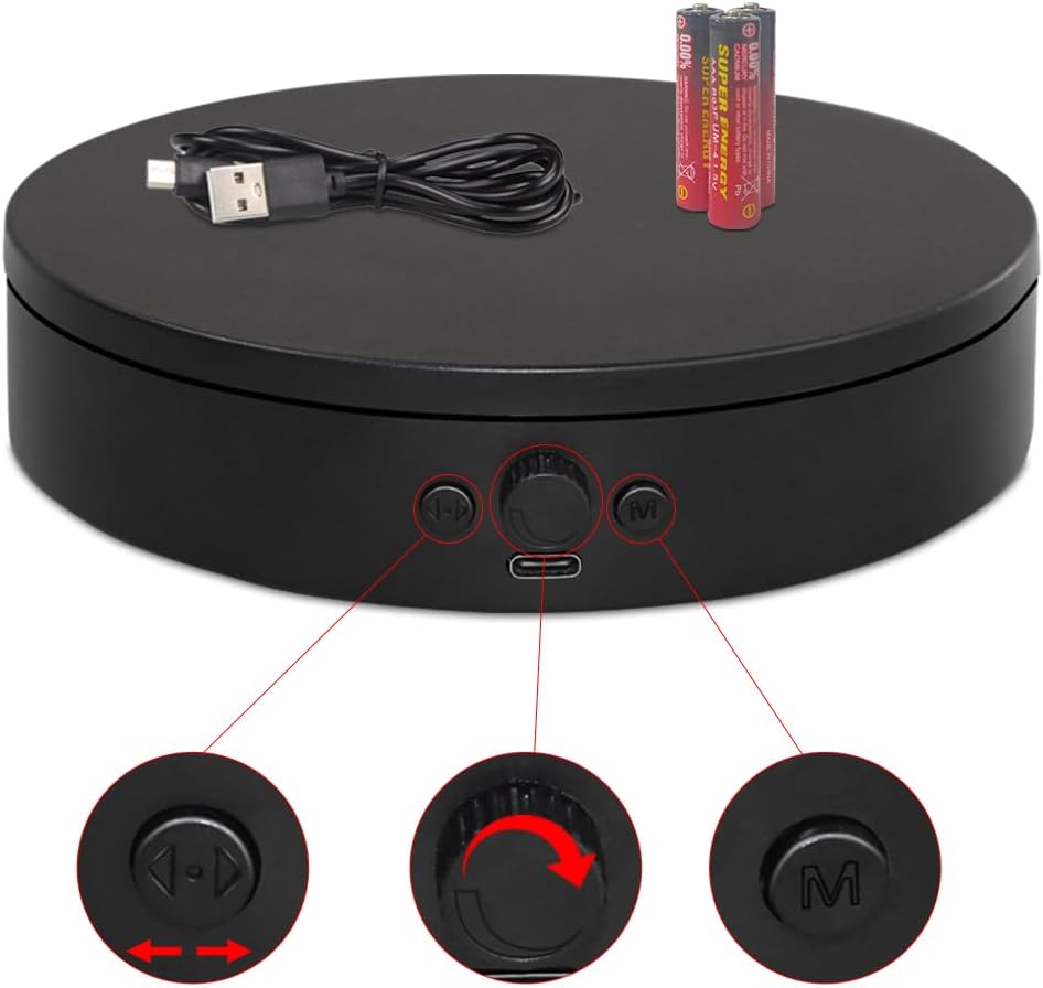 ComXim Rotating Display Stand with Type-C Power Cable