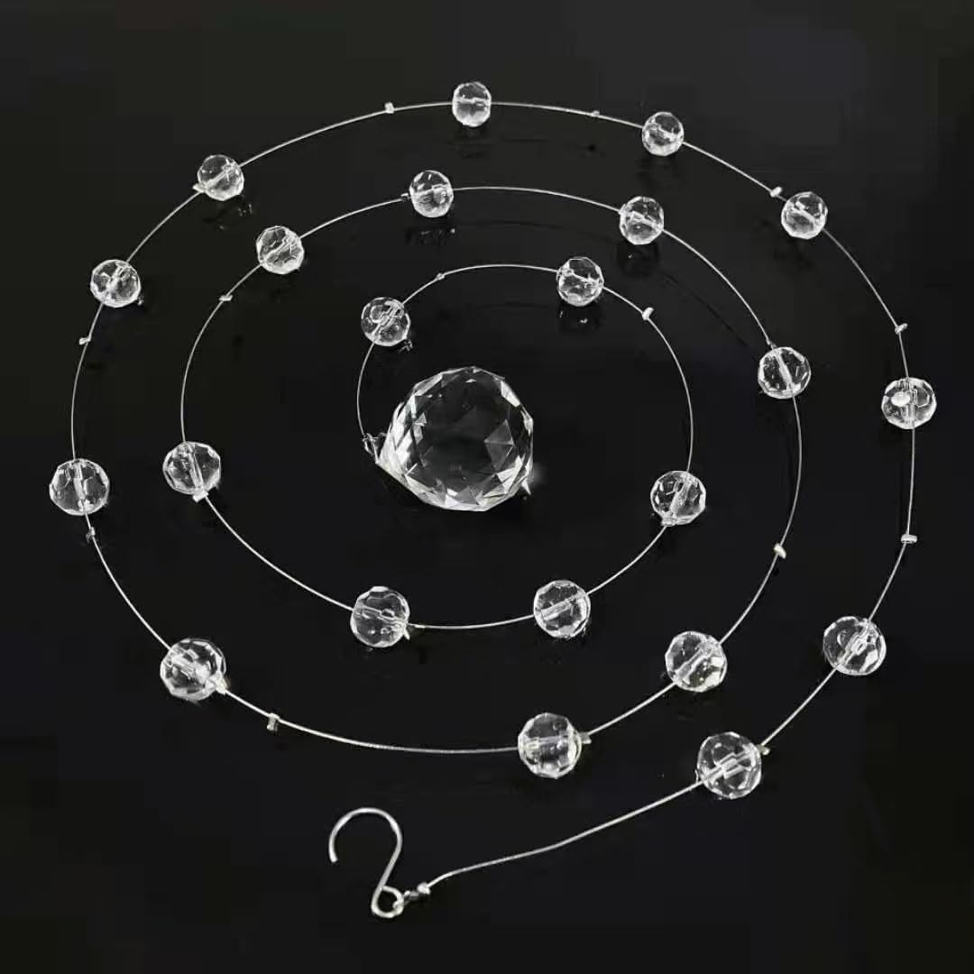 Crystal Beaded String Garland for Wedding and Home Decor