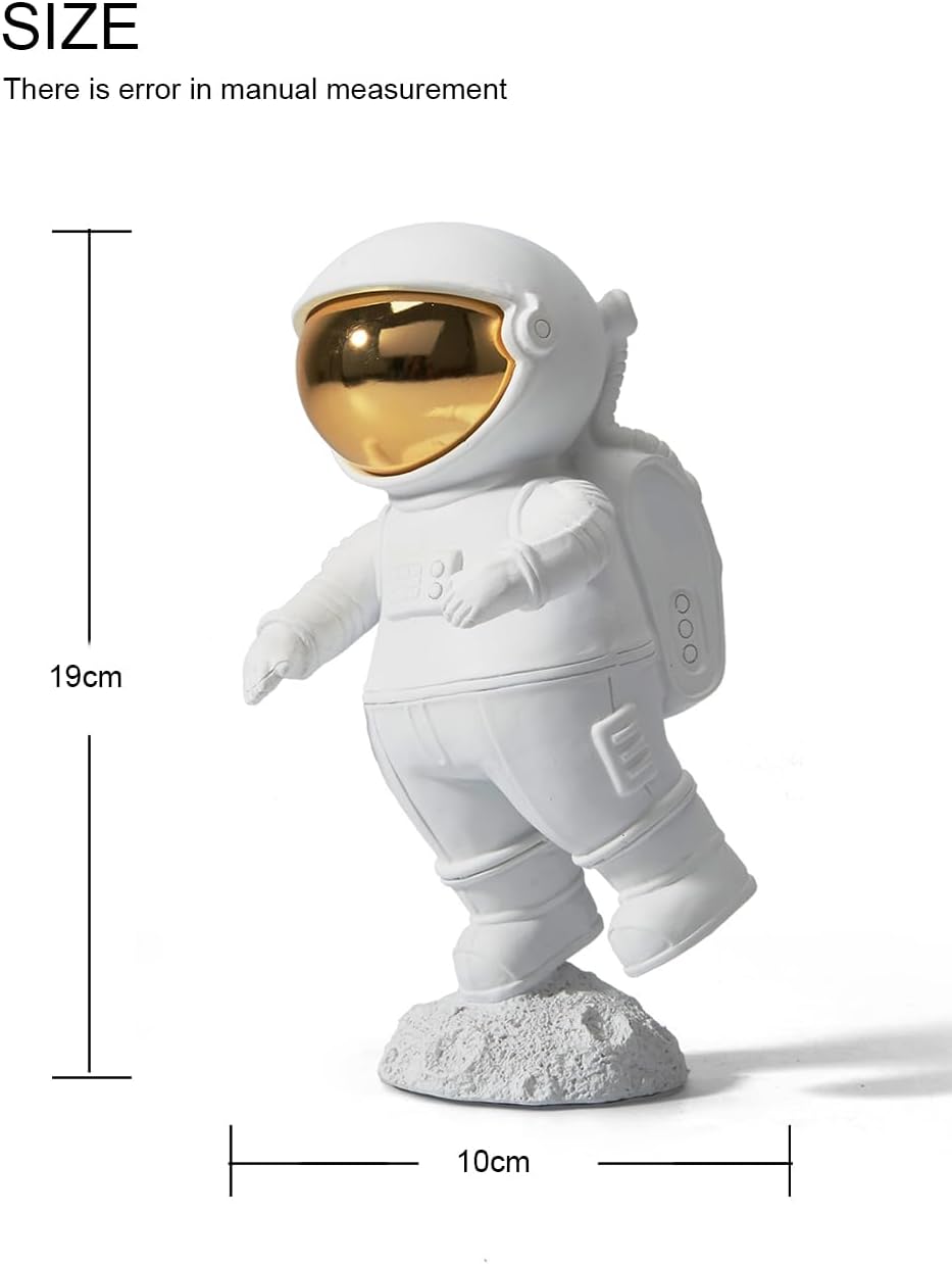 HAUCOZE Astronaut Sculpture 75 Inch Decor Statue