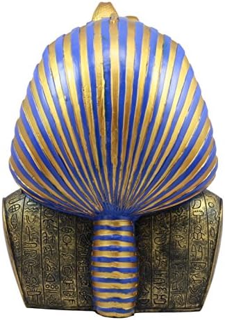 Atlantic Ebros King Tut Pharaoh Bust Figurine 11 Inch