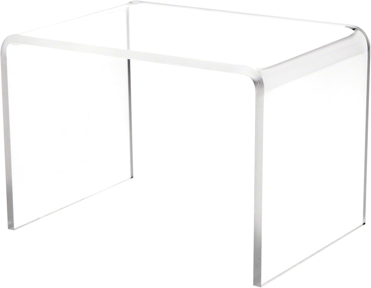 Plymor Clear Acrylic Display Riser 4x6x4 Inch
