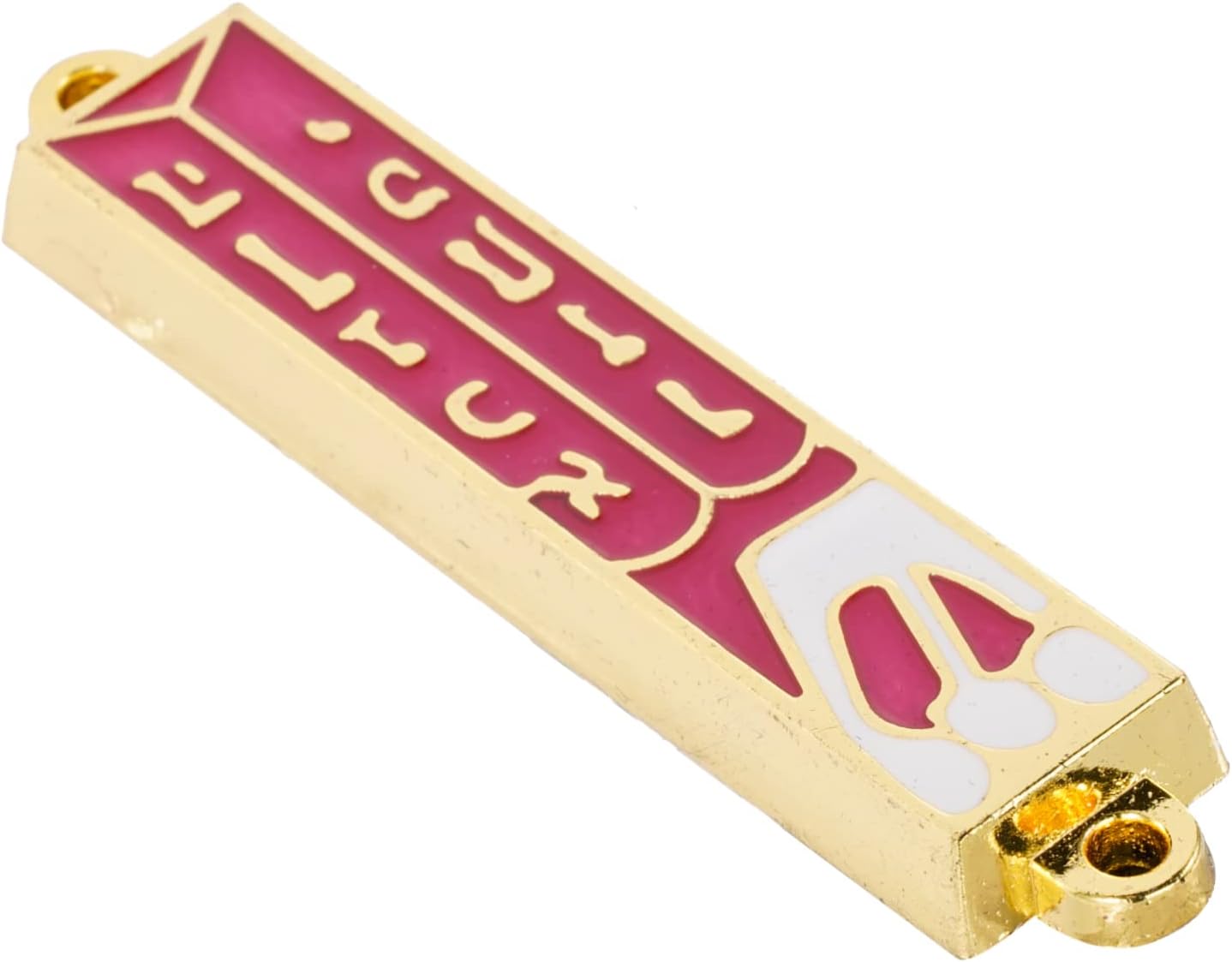 ABOOFAN Retro Metal Mezuzah Plaque Decorative Ornament for Home Door Decor Jewish Tradition Item