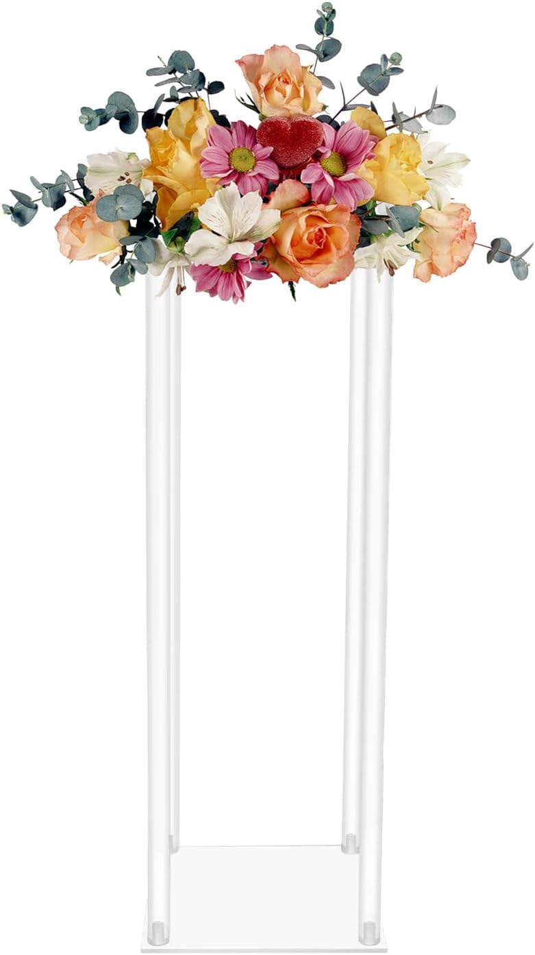 10PCS 23 6 Inch Acrylic Wedding Flower Stand