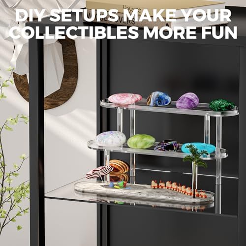 Glowing Acrylic Riser Display Shelf for Funko Pop Figures